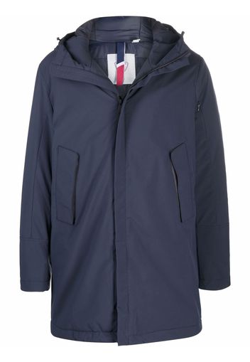 Rossignol hooded parka coat - Blu