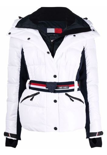 Rossignol belted padded jacket - 108 BRIGHT WHITE