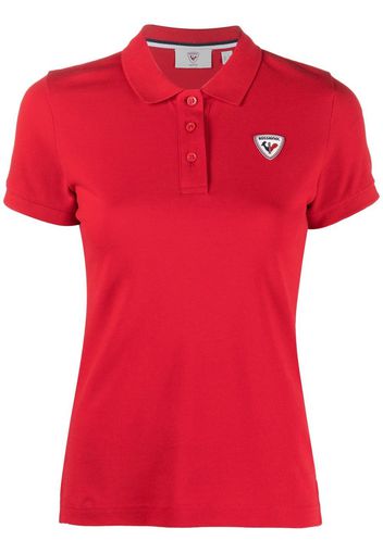 Rossignol Polo con logo - Rosso