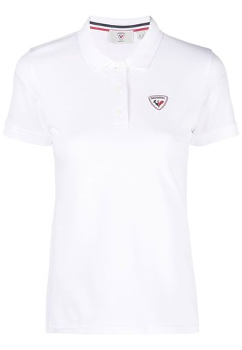 Rossignol Polo con logo - Bianco