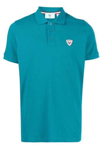 Rossignol Polo con applicazione - Blu