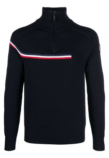 Rossignol Major short zip-up sweater - Blu