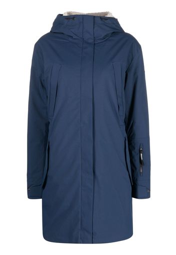 Rossignol padded hooded parka coat - Blu