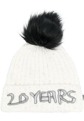 Rossignol 20 Years pompom beanie - Bianco