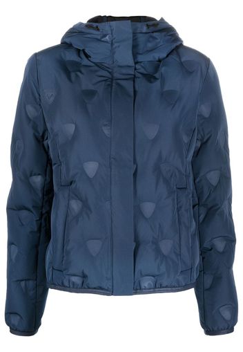 Rossignol hooded quilted jacket - Blu