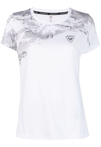 Rossignol lightweight-jersey logo-print T-shirt - Bianco