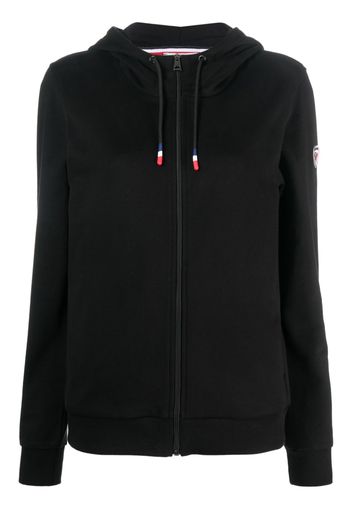 Rossignol tricolor logo hooded jacket - Nero