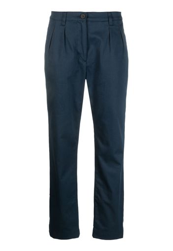 Rossignol straight-leg cotton trousers - Blu