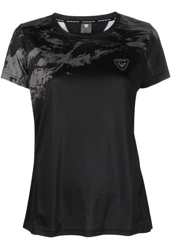 Rossignol lightweight-jersey logo-print T-shirt - Nero