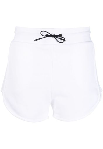 Rossignol logo-patch cotton shorts - Bianco