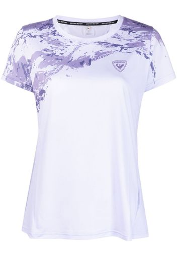 Rossignol lightweight-jersey logo-print T-shirt - Viola