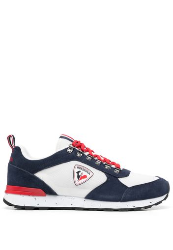 Rossignol logo-patch low-top sneakers - Blu