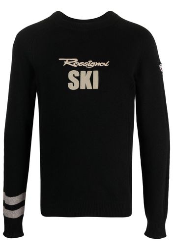 Rossignol Signature Ski logo-embroidered jumper - Nero