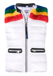 Gilet imbottito con zip