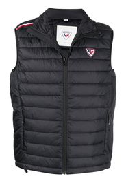 Rossignol Gilet Rossi con applicazione - Nero