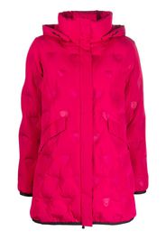 Rossignol quilted hooded coat - Rosa