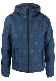 Rossignol logo-print padded zip-up jacket - Blu