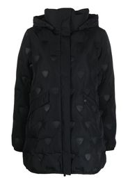 Rossignol quilted hooded coat - Nero