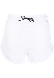 Rossignol logo-patch cotton shorts - Bianco