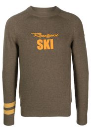 Rossignol logo-patch strip-detail jumper - Verde