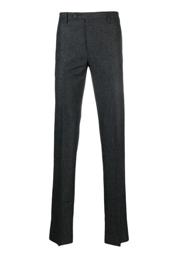 Rota tailored check-pattern trousers - Grigio