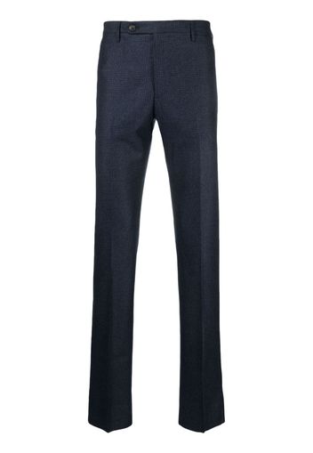 Rota checked tailored trousers - Blu