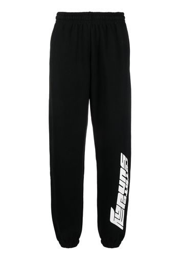 ROTATE logo-print track pants - Nero