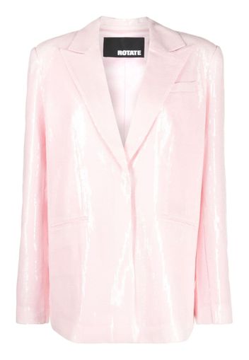 ROTATE Blazer con paillettes - Rosa