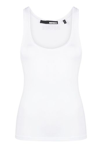 ROTATE scoop-neck tank top - Bianco