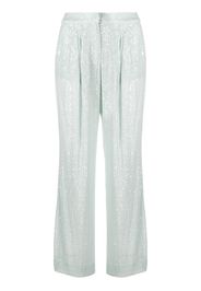 ROTATE sequin-embellished trousers - Blu