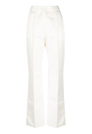 ROTATE recycled polyester high-waisted trousers - Toni neutri