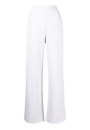 ROTATE logo-embellished cotton track pants - Grigio