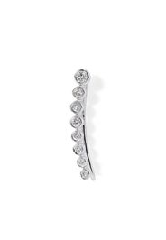 Roxanne First 14K white gold Crawler diamond ear cuff - Bianco