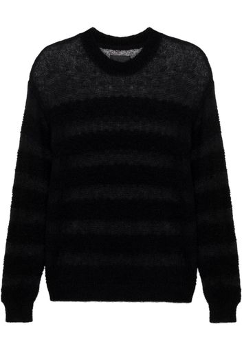 RtA crew-neck jumper - Nero