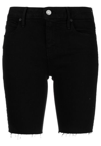 RtA knee-length denim shorts - Nero