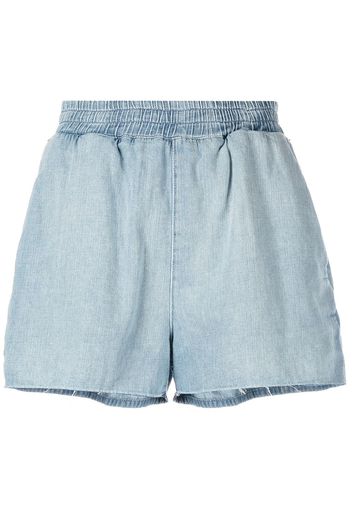 RtA Inez Japanese denim short - Blu