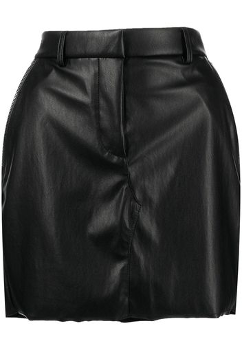 RtA vegan leather Tamires mini-skirt - Nero