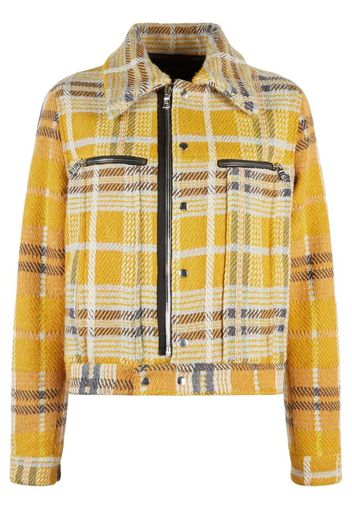 RtA Ivana check bomber jacket - Giallo