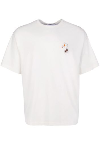 RTA graphic-print cotton T-shirt - Bianco