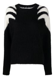 RtA oversized crewneck sweater - Nero