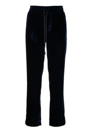 RtA velvet-effect pyjama pants - Blu