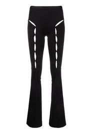 RUI cut-out flared trousers - Nero