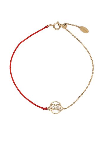 Ruifier Bracciale a catena Scintilla in oro giallo 18kt con diamanti - Rosso