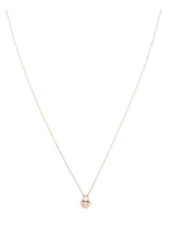 Ruifier 18kt rose gold Core Zeal diamond necklace - Oro