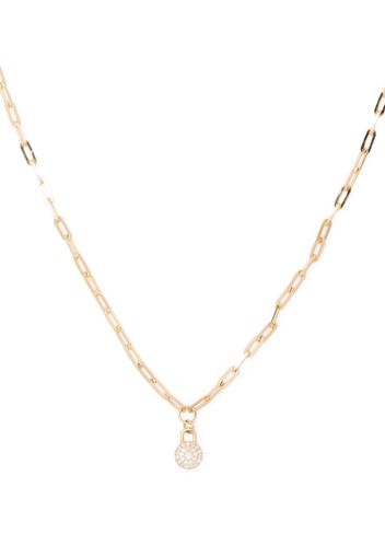 Ruifier 18kt yellow gold Bond Circle diamond necklace - Oro