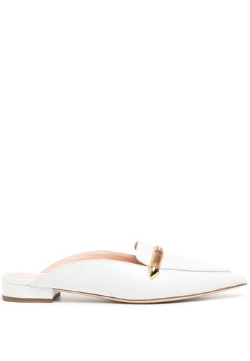 Rupert Sanderson pointed-toe mules - Bianco