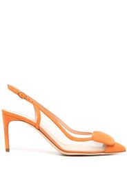 Rupert Sanderson Denia 70mm pumps - Arancione