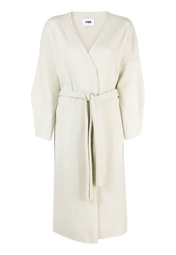 Rus V-neck wrap cardigan - Verde