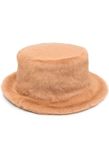 narrow-brim top hat