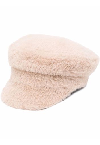 Ruslan Baginskiy faux-fur baker boy hat - Toni neutri